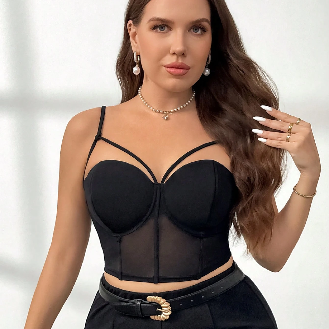 Plus Size Elegant Cami Top